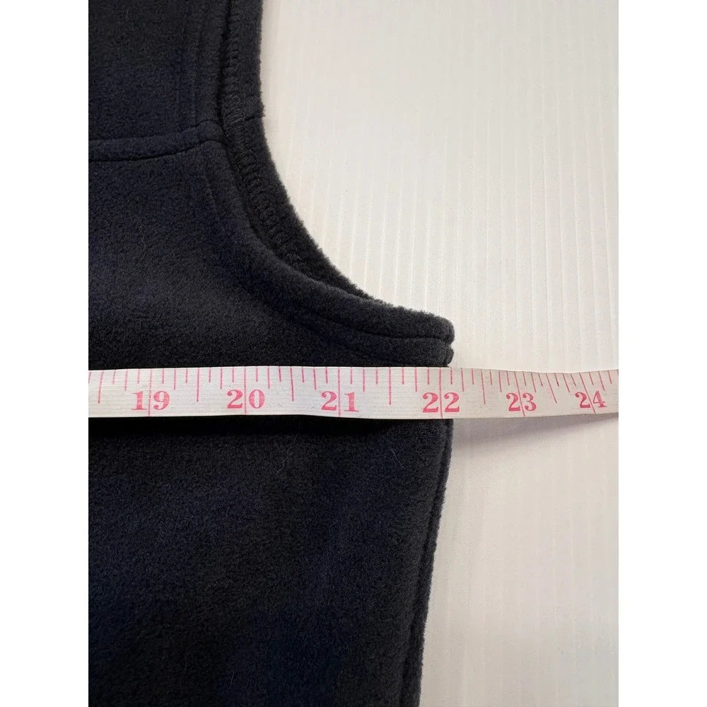 Columbia Flattop Ridge Men's Medium Gray Fleece Full Zip Vest Zipper Pockets